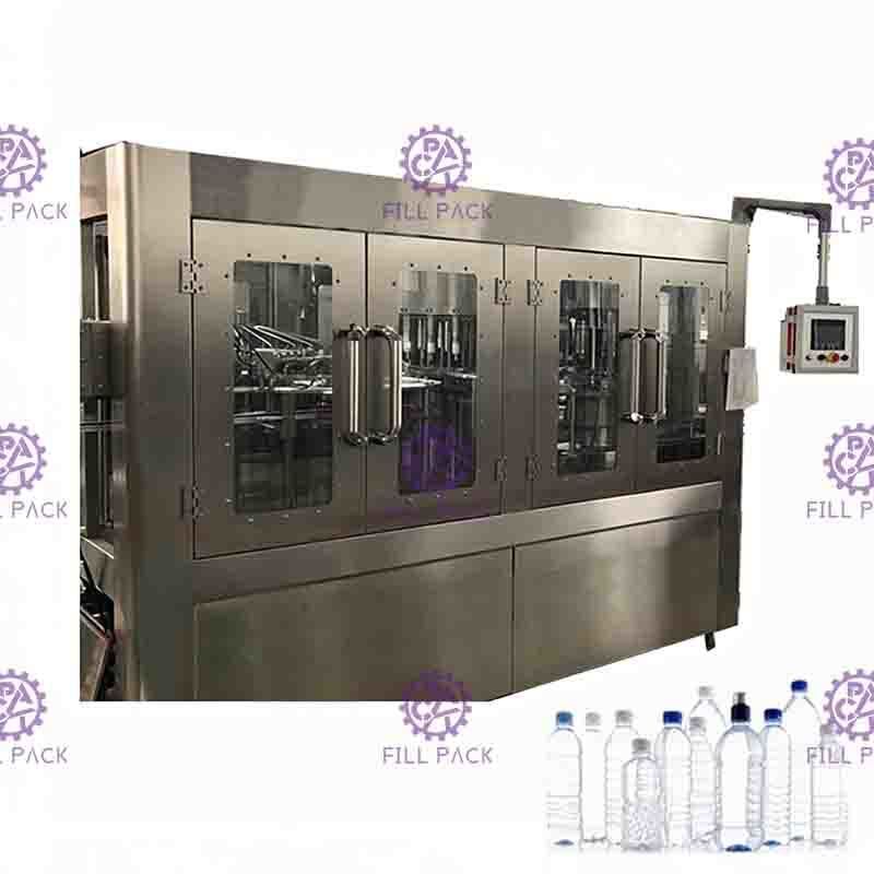 6000BPH 2000ml 3 automáticos em 1 máquina de enchimento pura da água