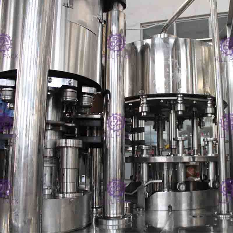 2 em 1 máquina de enchimento normal da água da pressão para a fábrica da água