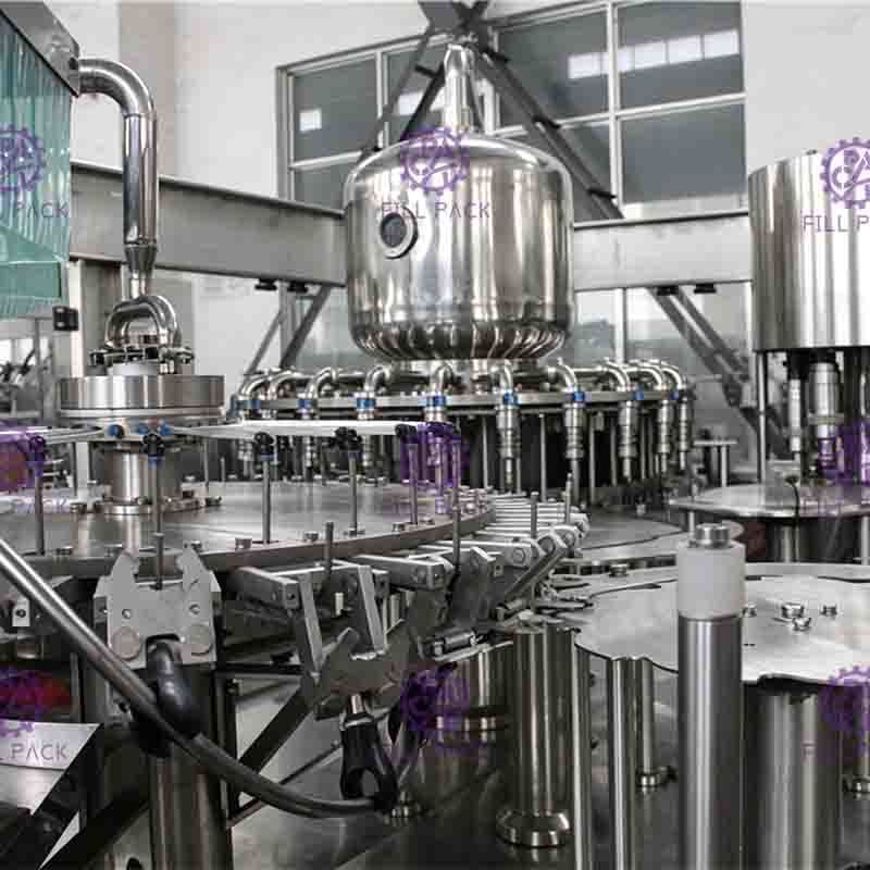 Enchimento quente de alta velocidade do suco de fruto da máquina de enchimento e tipo volumétrico tampando das máquinas