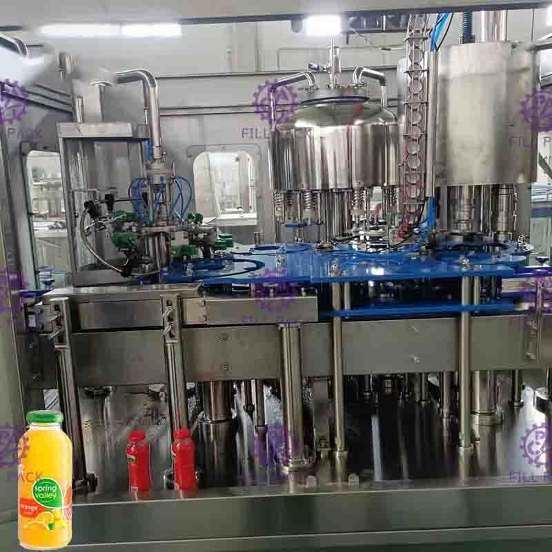 Sistema de engarrafamento 8000BPH do equipamento da bebida da centralização