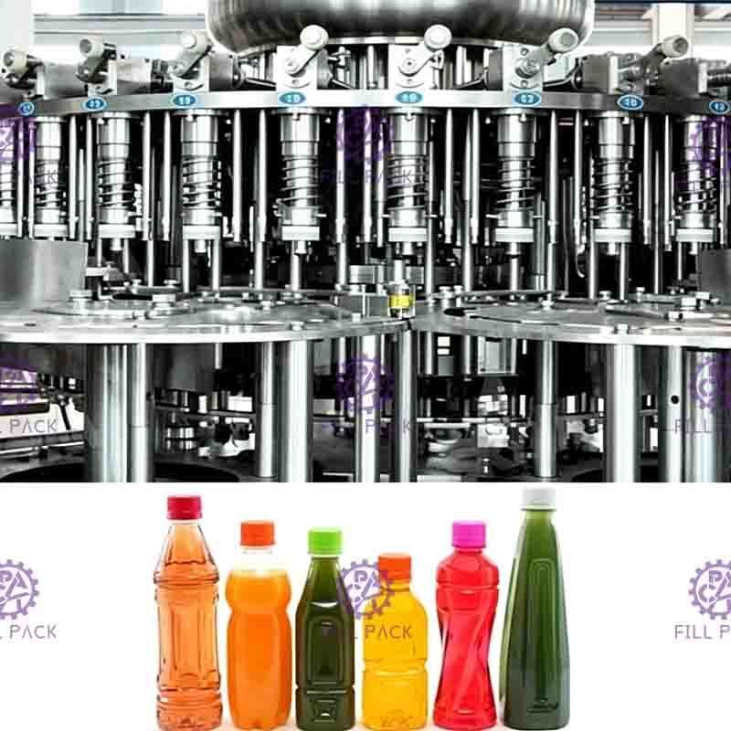 Fruto Juice Packing Machine 4000BPH da garrafa de vidro de SUS304 2L com homogenizador