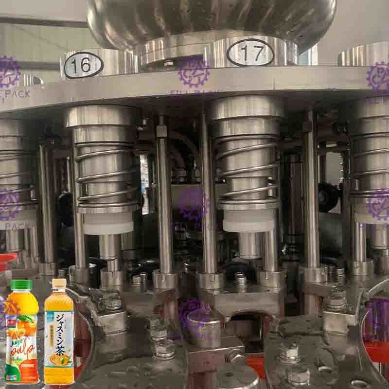 Engarrafe/máquina/equipamento/planta/unidade/sistema/linha alaranjados engarrafados da produção do suco da bebida da maçã do chá da bebida