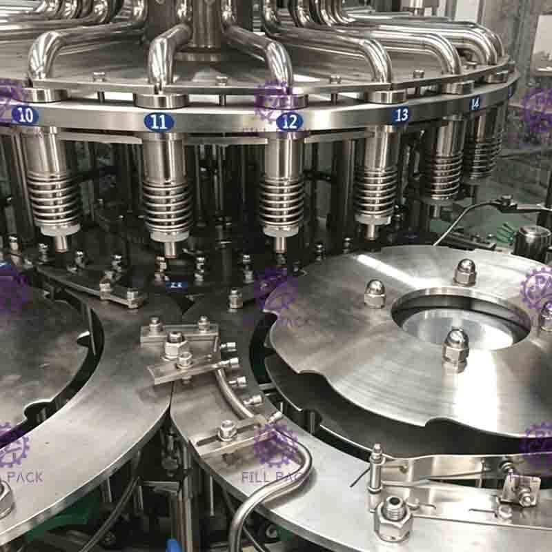 3 em 1 Juice Filling Machine concentrado asséptico